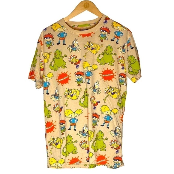 Nickelodeon Y2K Cartoon Character T-Shirt Size Medium - Picture 1 of 3